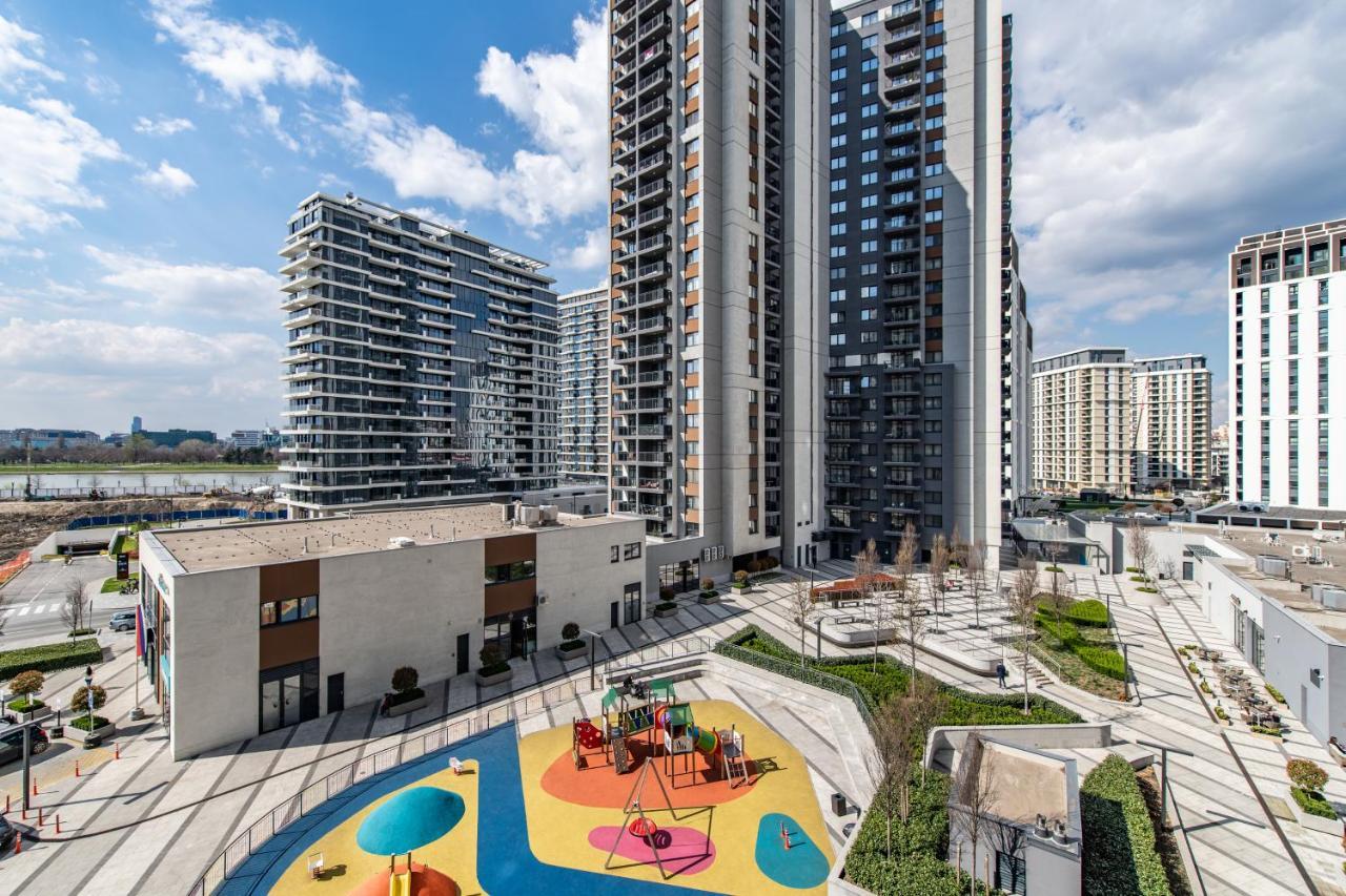 Stylish Apartment In Belgrade Waterfront Kültér fotó