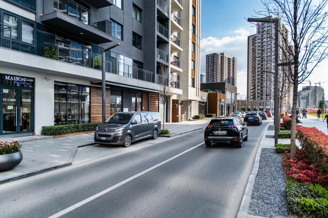 Stylish Apartment In Belgrade Waterfront Kültér fotó